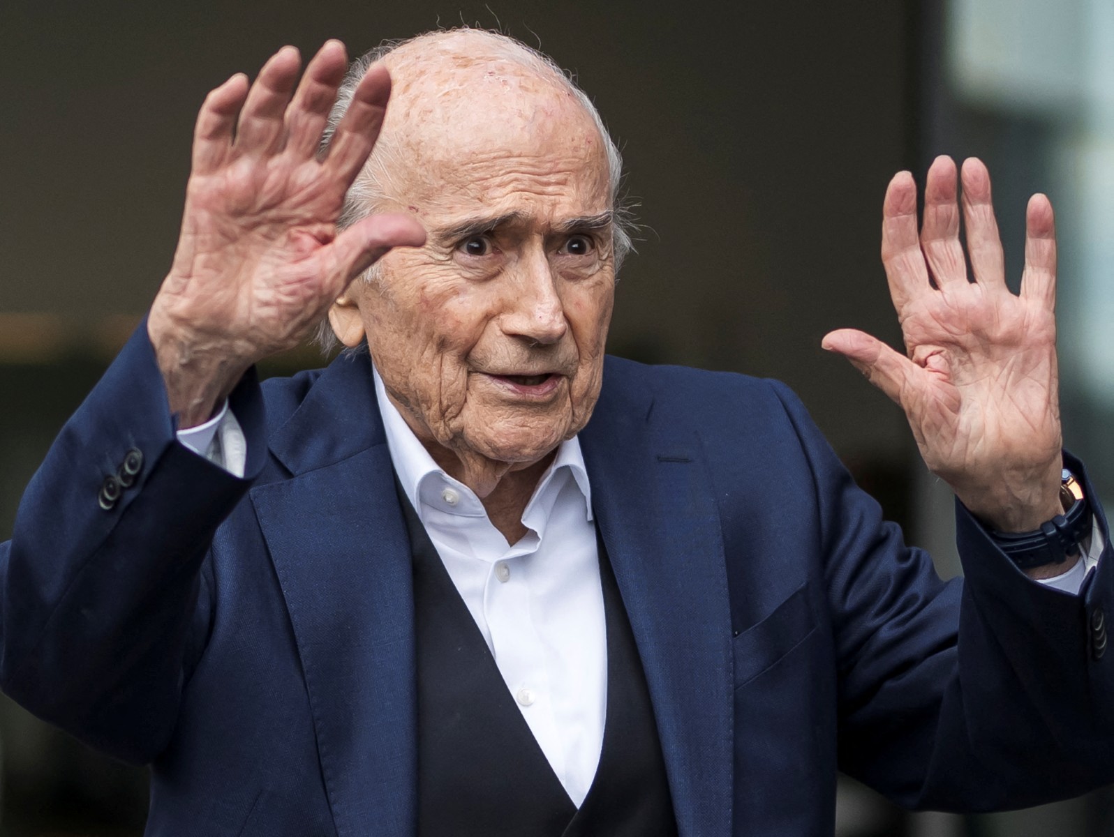 Blatter indigné